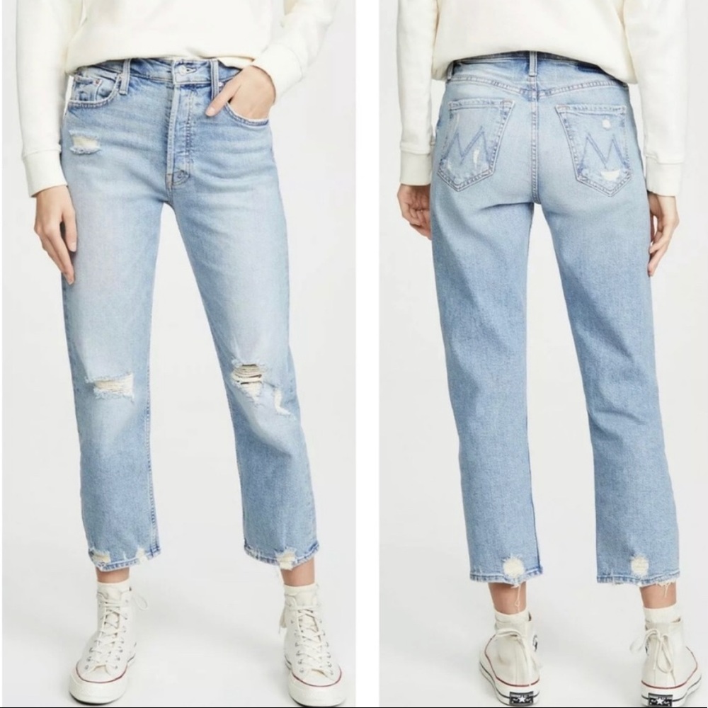 MOTHER Superior The Tomcat Ankle Jeans in The Confession Size 25 - Picture 1 of 16
